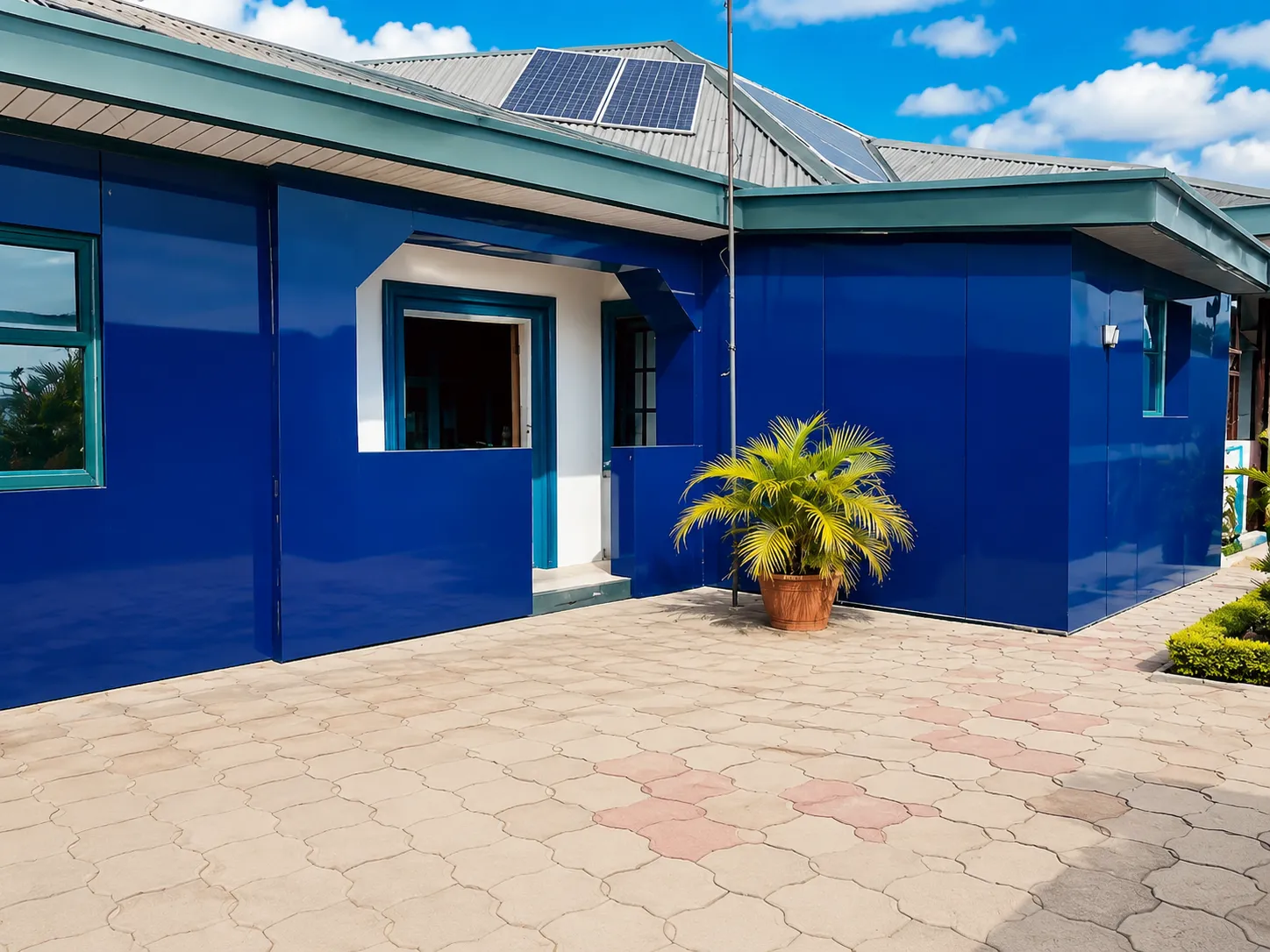 Exterior of Hallel Hospital & Maternity building in Eneka, Port Harcourt